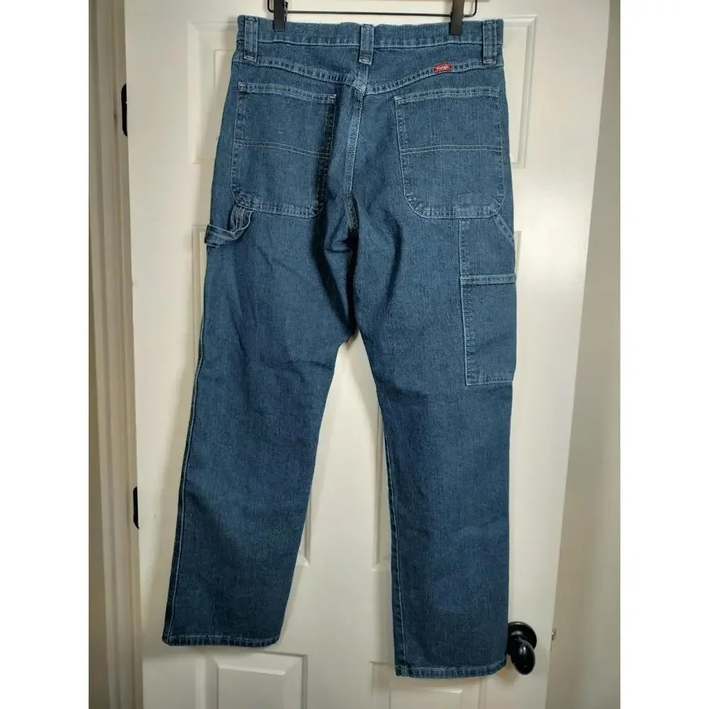 Wrangler Men's Five Star Premium Carpenter Jeans -32x30 Relaxed‎ Fit Straight